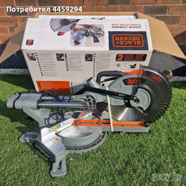 Black+Decker 2100W #Настолен Трион за Ъглови Разрези #Потапящ циркуляр #пендула, снимка 1