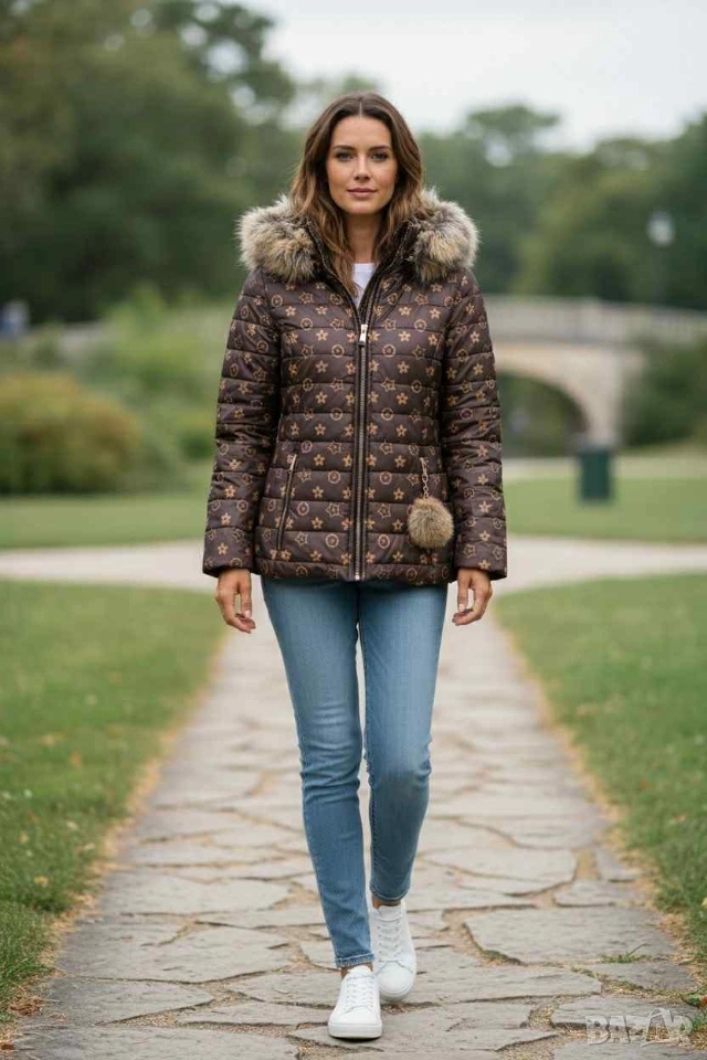 Дамско зимно яке внос от Италия , снимка 1