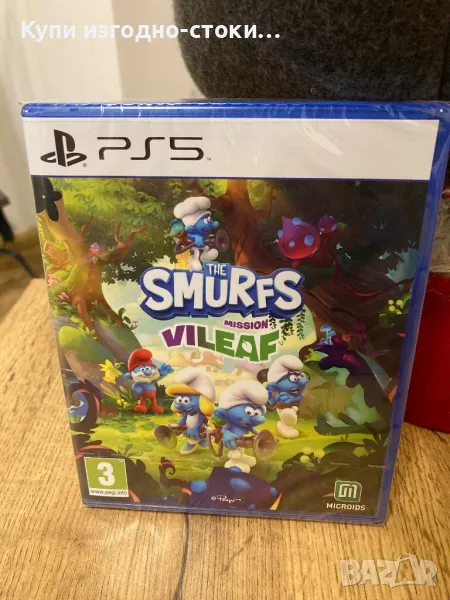 The Smurfs Mission Vileaf PS5, снимка 1