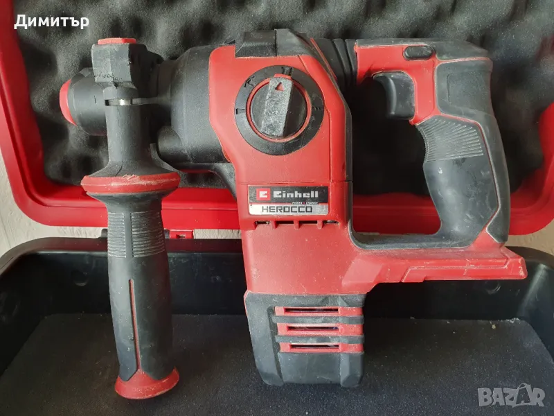 Перфоратор Einhell Herocco 18V с куфар, снимка 1