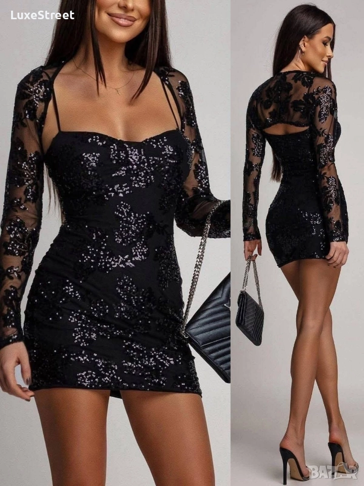 Дамска Рокля с Пайети 🤍, снимка 1