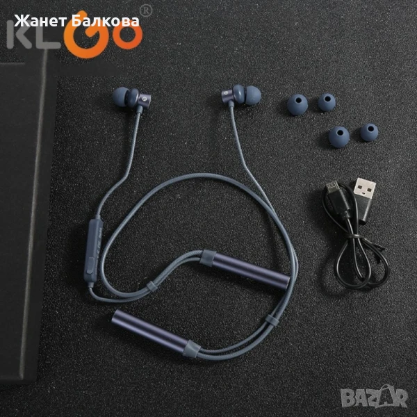 Слушалки KLGO HK-30BL с bluetooth лента EP64 EP64, снимка 1