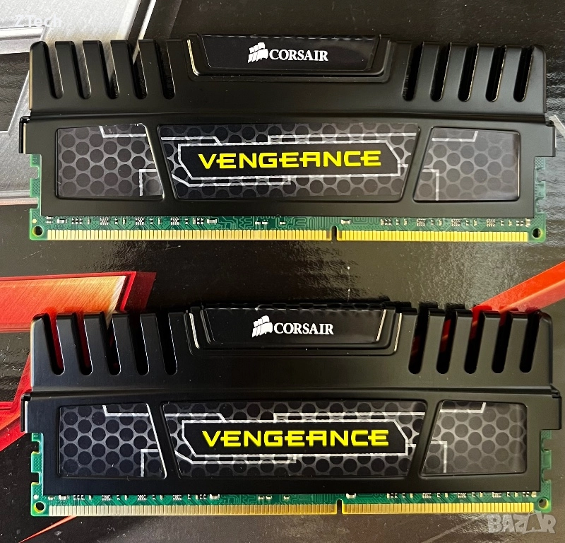 Corsair Vengeance 16GB Kit (2 X 8GB) DDR3-1600MHz РАМ ПАМЕТ, снимка 1