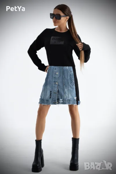 Рокля Denim dragon IVY BOUTIQUE, снимка 1