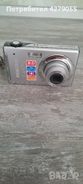 Фотоапарат Pentax Optio V10 8.0Megapixels + зарядно, снимка 1