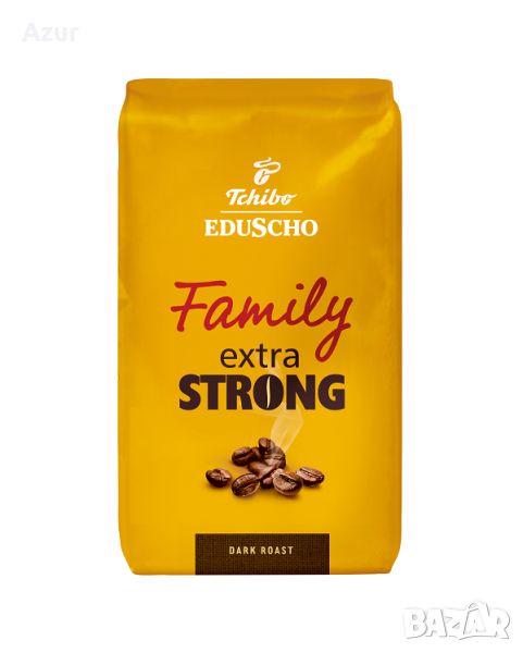 Kaфе на зърна Tchibo Eduscho Family Extra Strong – 1 кг, снимка 1