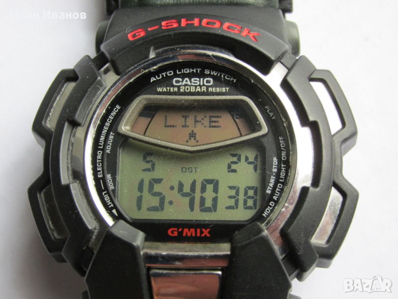 Casio GM-100 G-SHOCK G"MIX ROCK Melody Касио мелодичен часовник, снимка 1