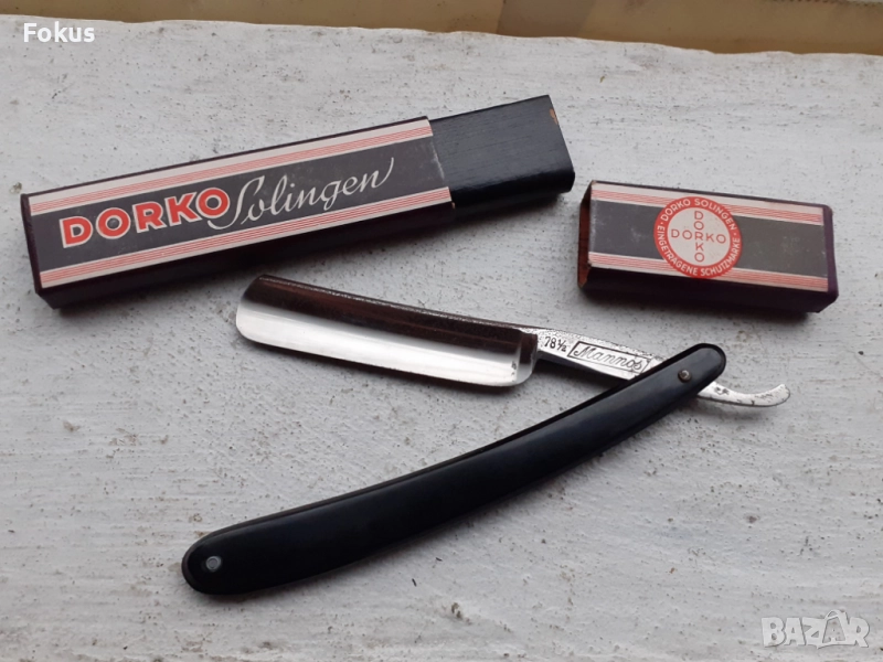 Топ - колекционерски бръснач Mannos Solingen, снимка 1