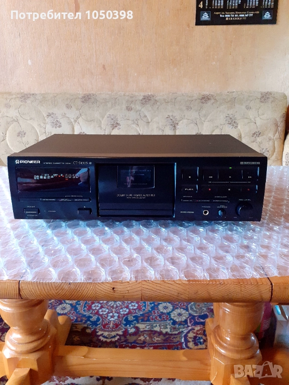 Дек PIONEER CT -S430S -SR- Dolby S-Идеален японски, снимка 1