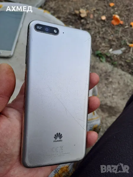 Huawei Y6- ATU-L21-за части със счупен екран, снимка 1