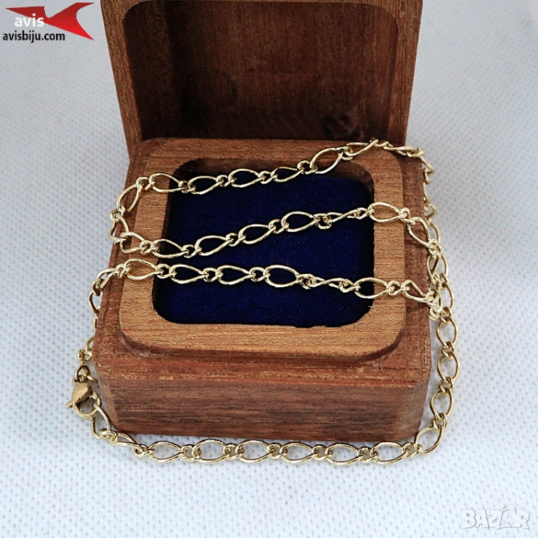 Синджир с 14К златно покритие 254581, снимка 1