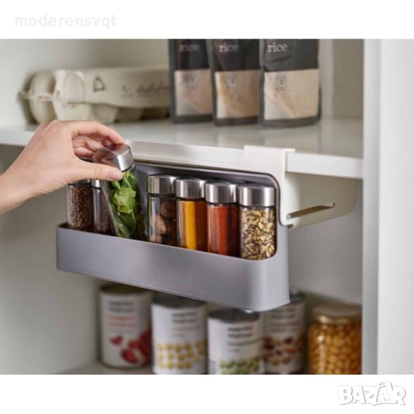 Кухненски органайзер за подправки за шкаф и рафт, снимка 1