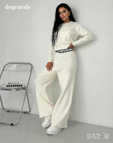 Бял дамски комплект Laowe , снимка 1