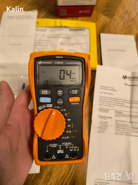 Agilent KEYSIGHT U1233A 6000 Count True RMS мултиметър, снимка 1