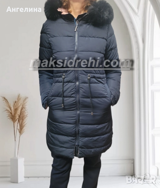 Елегантно дамско зимно яке с две лица., снимка 1