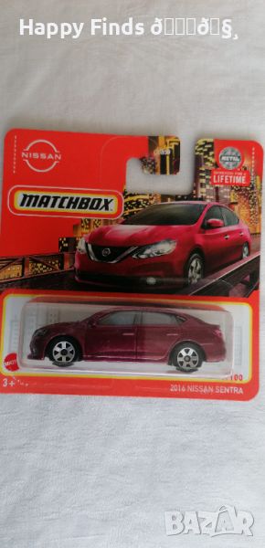 💕🧸MATCHBOX  2016 Nissan Sentra 9/100, снимка 1