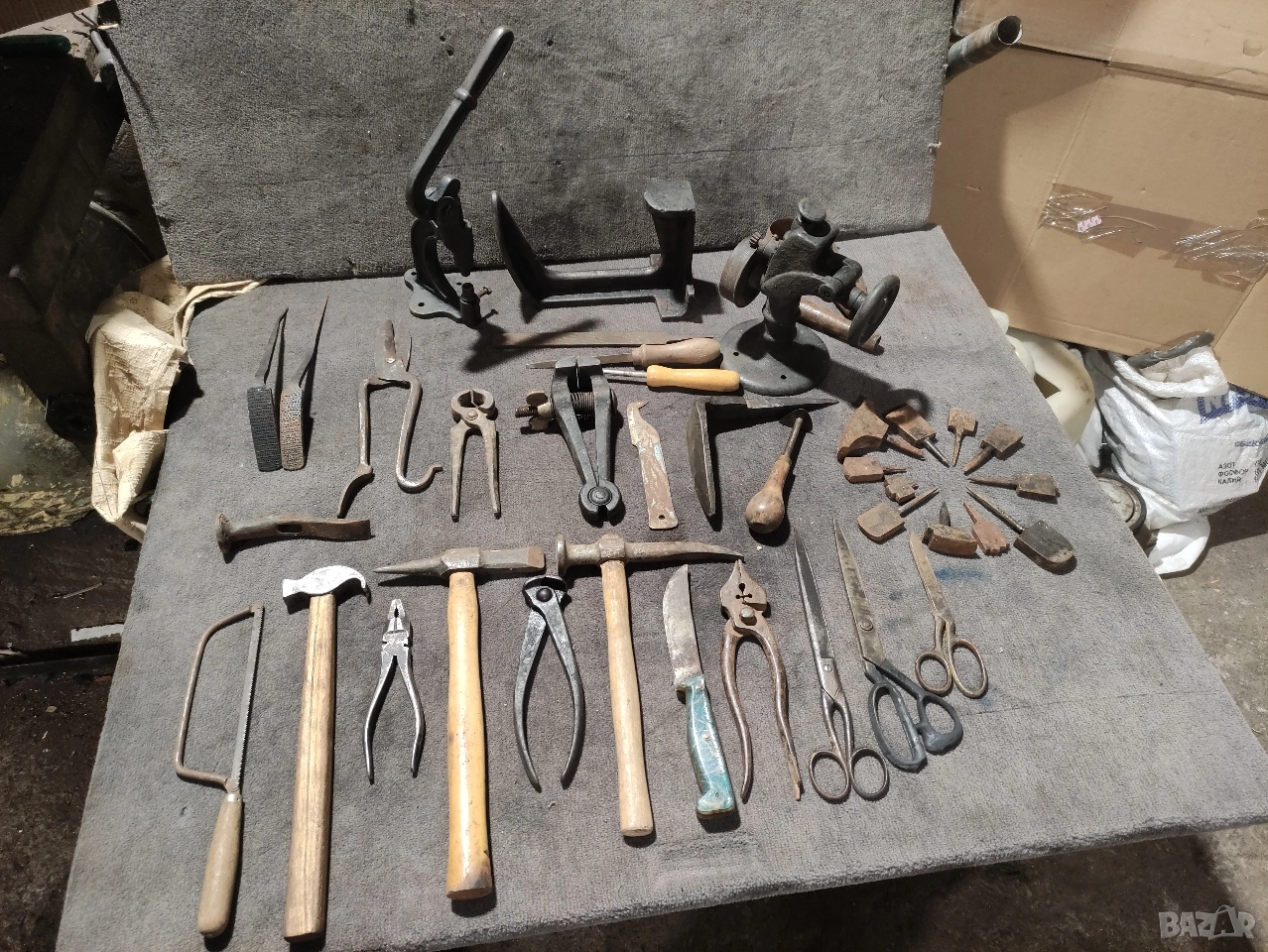 Комплект обущарски инструменти , снимка 1