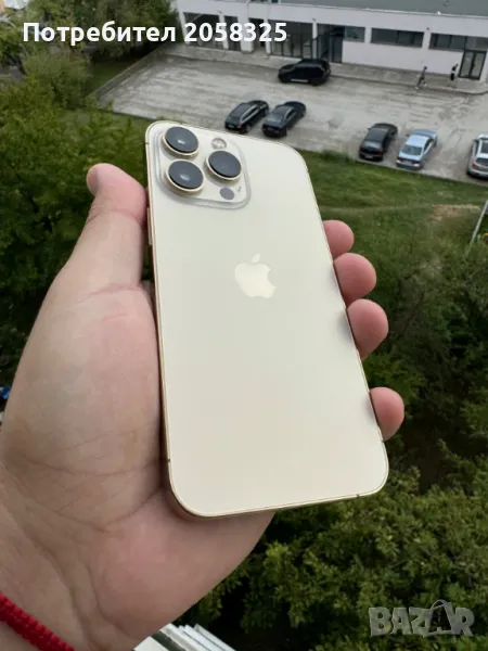 Като нов! iPhone 13 pro 128GB Gold, снимка 1