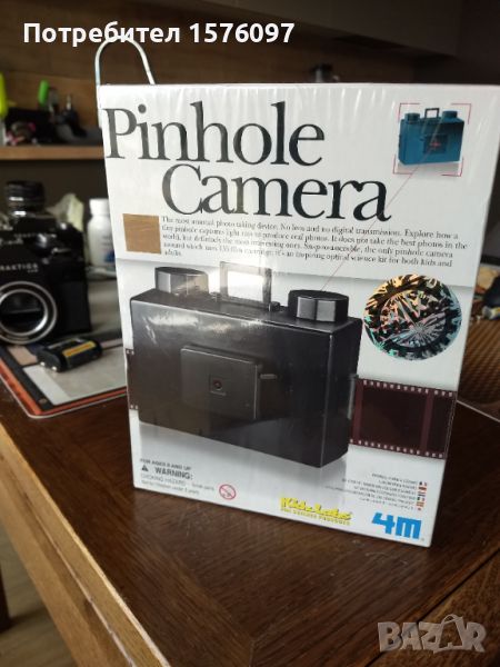 Конструктор Pinhole / Пинхол фотоапарат 4M, снимка 1