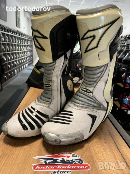 Мото ботуши DIADORA EAGLE,43,висок клас,протектори,добро състояние, снимка 1