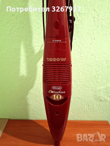 Прахосмукачка Delonghi Colombina 10 с торба, снимка 7 - Прахосмукачки - 53939322