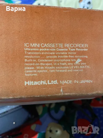 HITACHI TRQ-21 Cassette Recorder, снимка 10 - Радиокасетофони, транзистори - 47063134