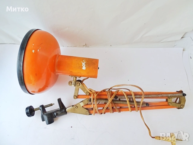 Стара Настолна Чертожна Преносима Лампа 1, снимка 10 - Колекции - 51962992