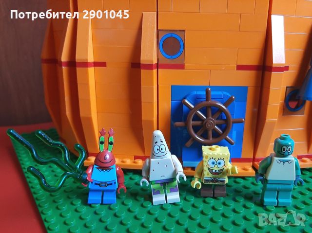 LEGO СПОНДЖ БОБ И ПРИЯТЕЛИ, снимка 7 - Конструктори - 46640288