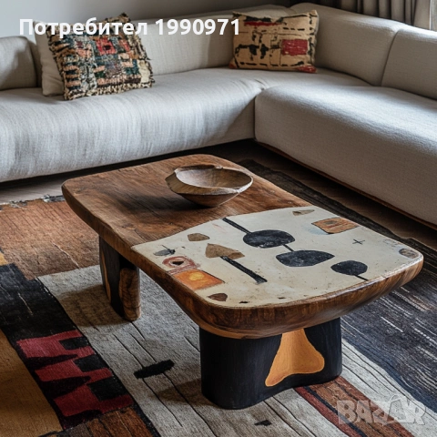 Холна маса по поръчка - ръчно изработена и изрисувана - уникат, снимка 12 - Маси - 53726576