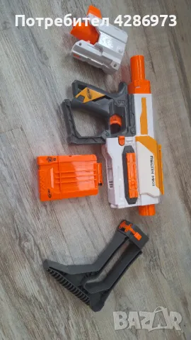  Детска  голяма пушка карабина Nerf MKII, снимка 2 - Други - 48698869