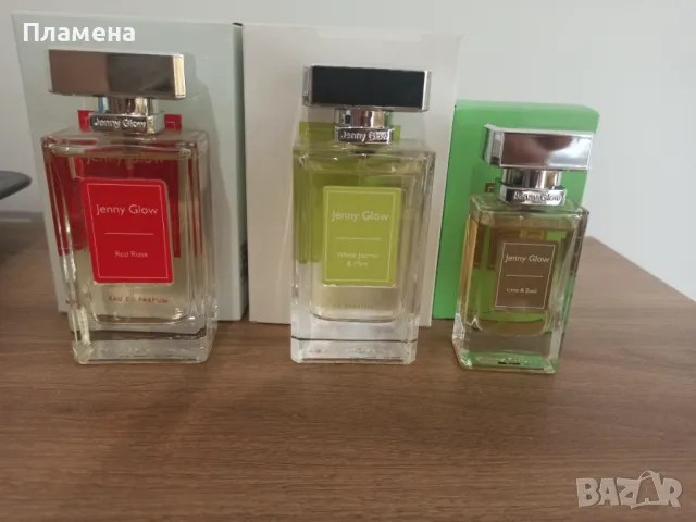 Jenny Glow Red Roses, White Jasmin  & Mint, Lime & Basil , снимка 1 - Унисекс парфюми - 46968209