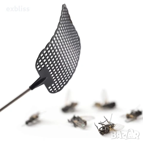 Мухобойка с телескопична метална дръжка, снимка 7 - Други - 53387756