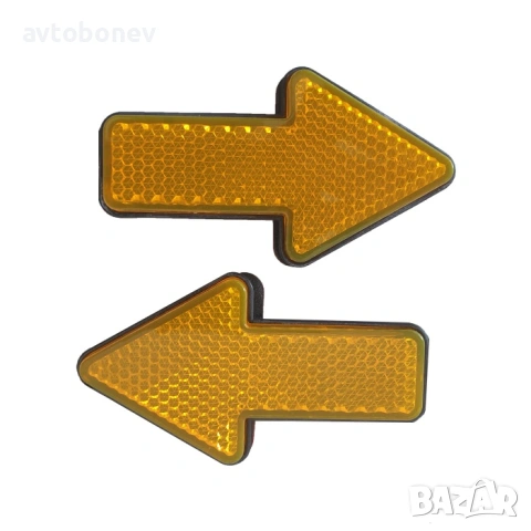 Комплект светлоотразители-жълти (4 бр.), снимка 3 - Аксесоари и консумативи - 53230925
