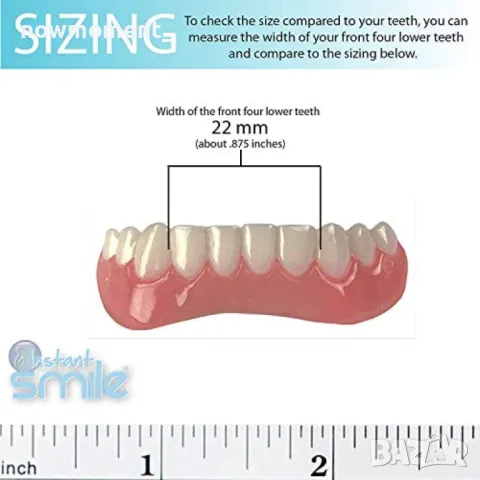 Instant Smile Lowers усмивка за минути / Горни, долни или комплект от горни и долни зъби, снимка 3 - Други - 49184457