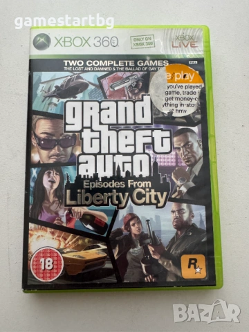 Grand Theft Auto: Episodes From Liberty City за Xbox 360/Xbox one