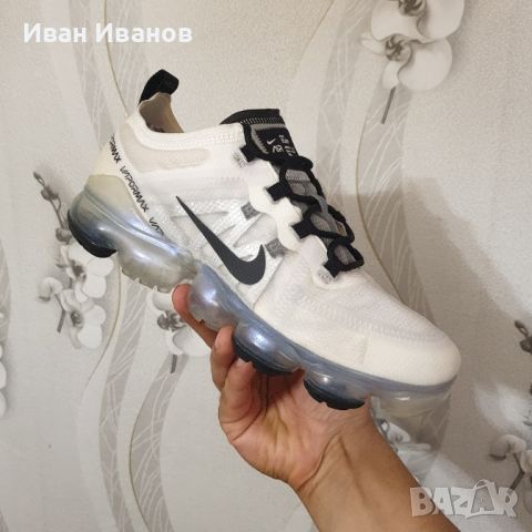 оригинални маратонки Nike  Air Vapormax 2019 'Pale Ivory' номер 39,5 -40, снимка 6 - Маратонки - 37940982