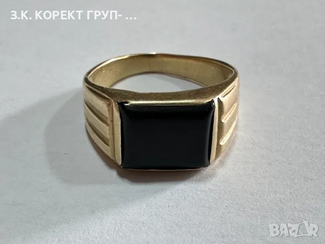 Златен пръстен 14к, 6,58гр