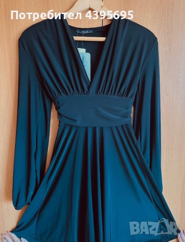 Стилна Черна рокля