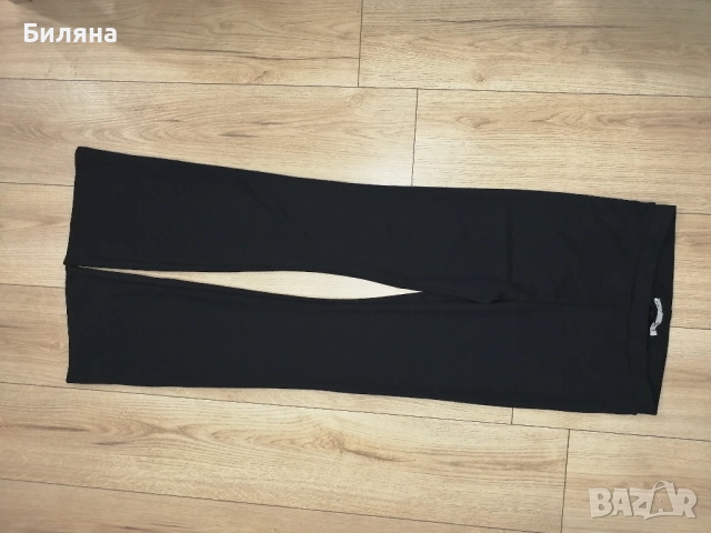 Еластичен панталон с широк крачол