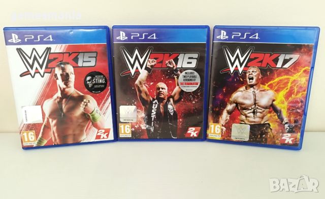 [ps4] ! Отлични ! WWE 15/ 16/ 17 за Playstation 4/ Кеч, снимка 1 - Игри за PlayStation - 45432490