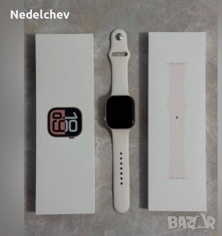 СМАРТ ЧАСОВНИК APPLE WATCH 11 42MM, снимка 2 - Смарт гривни - 53390572