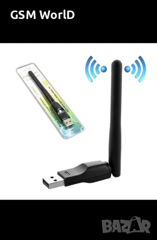 Безжична Wifi карта / Wireless WiFi adapter, снимка 3 - Друга електроника - 47970383