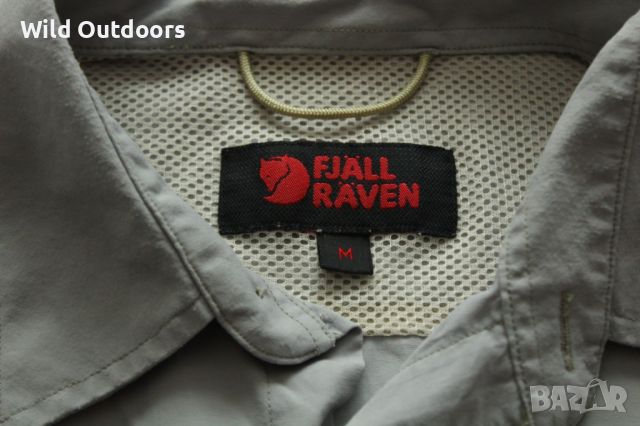 FJALLRAVEN - мъжка лятна риза, размер М; Fjall Raven, снимка 5 - Спортни дрехи, екипи - 46471498