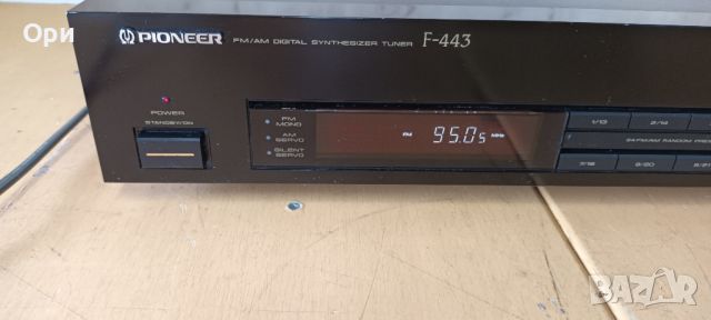 Тунер Pioneer F-443, снимка 5 - Ресийвъри, усилватели, смесителни пултове - 46608227