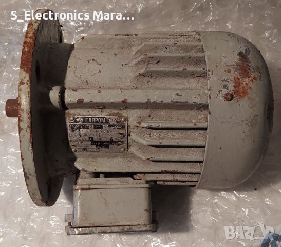 Електродвигател ЕЛПРОМ Троян 220/380V 1400об/мин, снимка 1 - Електродвигатели - 46241529