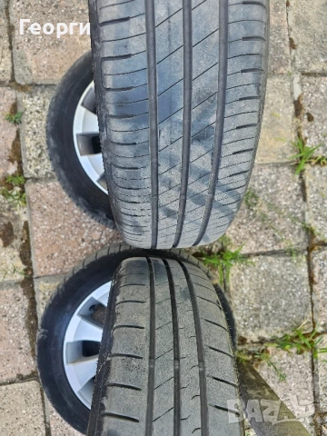 Джанти ENKEI 4x100 -15 и гуми 185- 55 -15 летни дот21-22, снимка 4 - Гуми и джанти - 51390917