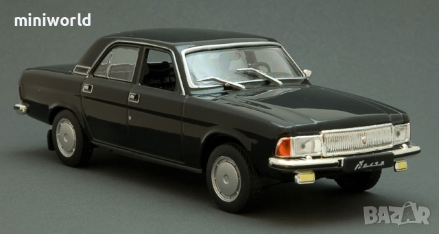 ГАЗ 3102 Волга 1982 - мащаб 1:43 на DeAgostini моделът е нов в блистер, снимка 3 - Колекции - 44992289