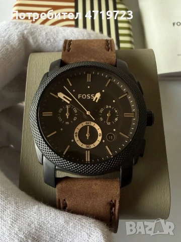 Чисто нов Fossil Chronograph FS4656