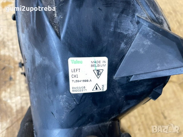 Халоген Ляв 7L5941699A Porsche Cayenne S 4.5 2005г 9PA, снимка 5 - Части - 52142005