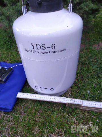 Дюаров съд - контейнер за течен азот YDS-6 , снимка 6 - Лаборатория - 53828553